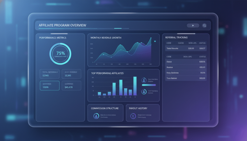 Affonso tutorial main dashboard illustration